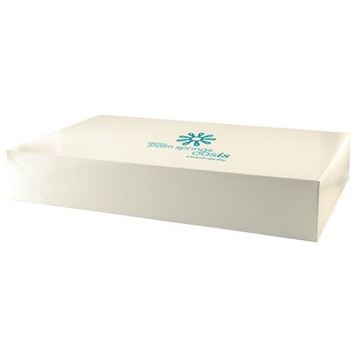 Frost White Gloss Apparel Box (24"x14"x4")