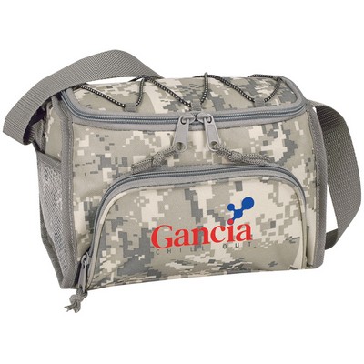 Digital Camo Poly 6-Pack Cooler