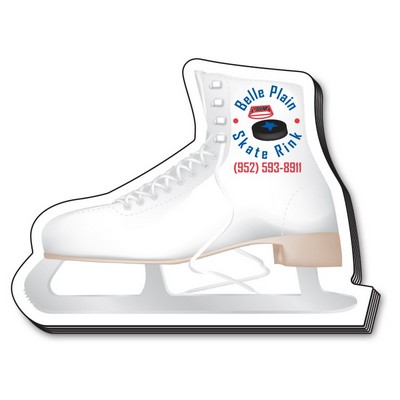 Adhesive Note Shape - Ice Skate (4x3) - 100 Sheets