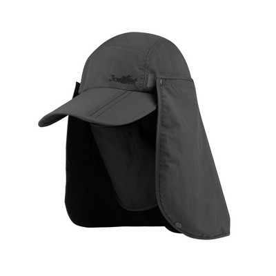 Juniper Taslon UV Folding Bill Cap w/ Plastic Buckle Closure