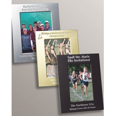 Silver Metal Picture Frame (8" x 10")