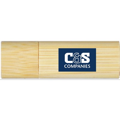 512MB Bliss Bamboo Wood Eco USB Flash Drive