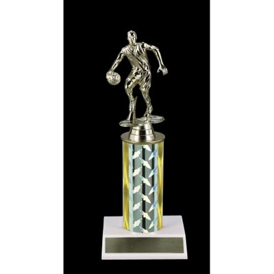 8" Small Single Column Economy Series Trophy