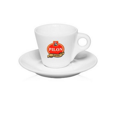 2.75 Oz. Espresso Cups with Saucer Sets