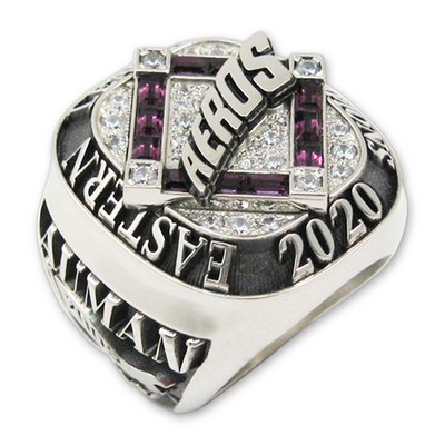 Championship Series Men's Jumbo Ring (Multi Stone Insert)