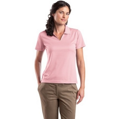 Sport-Tek® Ladies Dri-Mesh® V-Neck Polo Shirt