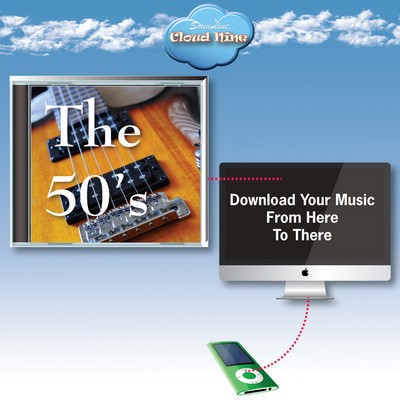 Cloud Nine Acclaim Greeting with Music Download Card - RD05 50's Rock V1 & V2