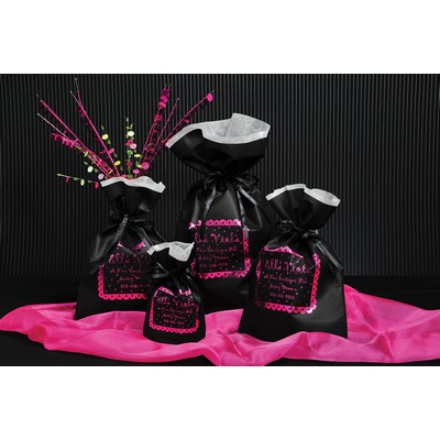 Non Woven PP Pouch w/ Drawstring Ribbon (16"x22"x5")