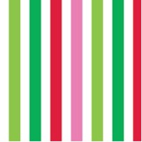 Santa Stripe Christmas Gift Wrap (417')