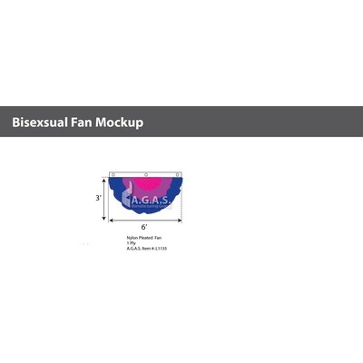 Bisexual Full Fan 3'X6'