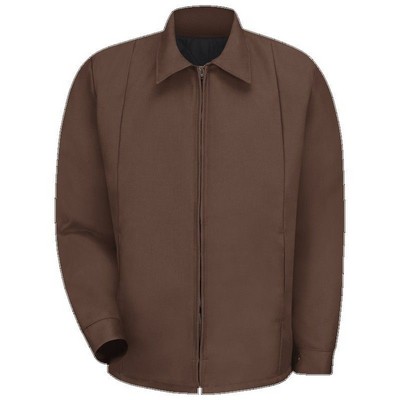 Red Kap™ Perma-Lined Panel Jacket - Brown