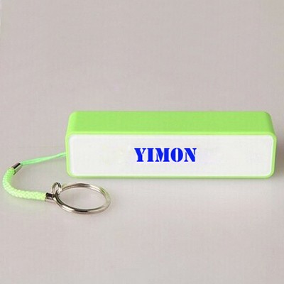 Perfumed Fragrance 1500 mAh Power Bank W/ Split Ring & Strap