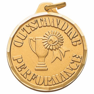 E Series Die Struck Outstanding Performance Medal