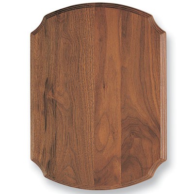 Genuine Walnut Shield (9" x 12")