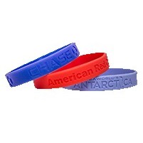 Debossed Custom Silicone Wristband