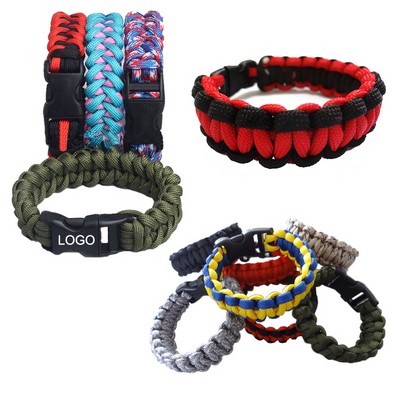 Survival Paracord Wristband