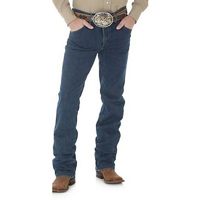 Wrangler® Cowboy Cut® Men's Mid Stone Blue Advanced Comfort Slim Fit Jeans