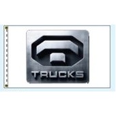 Authorized Dealer Free Flying Drape Flags (Trucks)