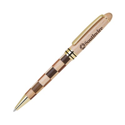 Terrific Timber-13 Ballpoint Pen w/Round Top