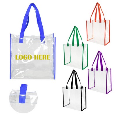 Clear PVC Tote Bag