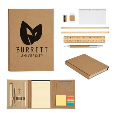 Eco-inspired Tri-fold Stationary Gift Set