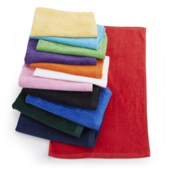 Colors Perfect Inexpensive Sport Terry Velour Hemmed Towel (11"x18")