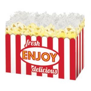 Small Fresh Popcorn Theme Gift Basket Box