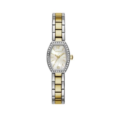 Caravelle Ladies Bracelet Watch w/Oval Dial