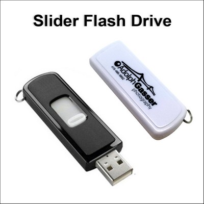 Slider Flash Drive - 64 GB Memory