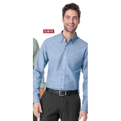 Port Authority® SuperPro™ Slim Fit Oxford Shirt