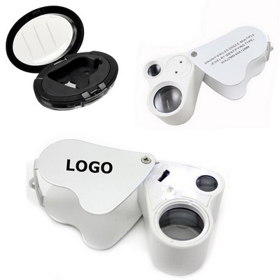 LED Illuminated Loupe Magnifier w/Box