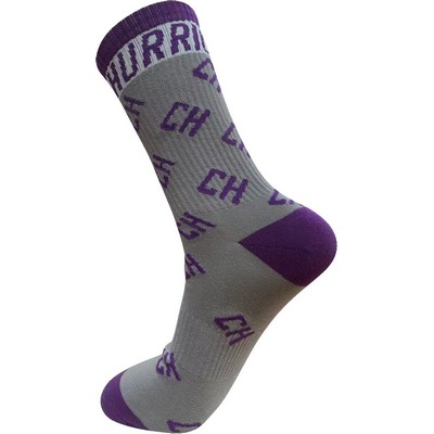 Bamtton™ Premium Custom Design Athletic Crew Socks