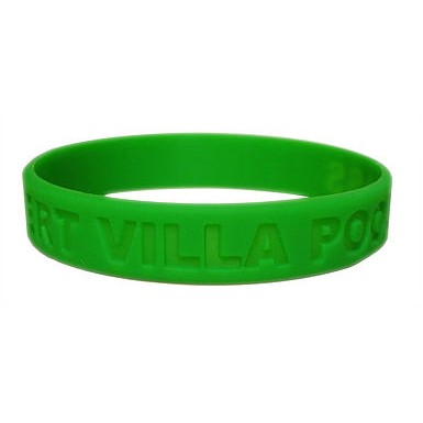 3/4" De-Bossed Silicone Wrist band