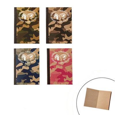 Mini Camouflage Composition Notebook