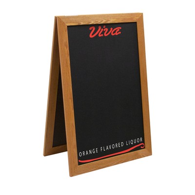 28x42 A-Frame Chalkboard Sign - No Legs