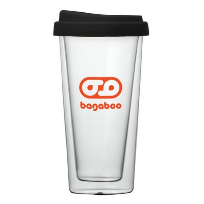 Borosilicate™ Doppio Coffee Mug - 13½ oz Black