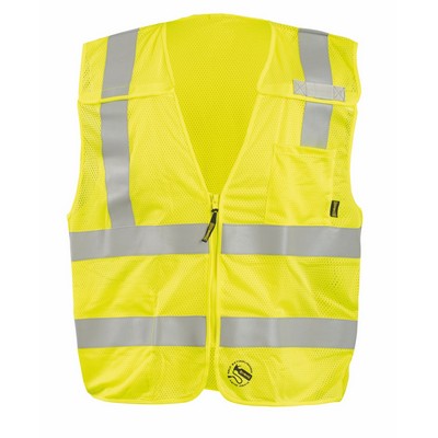 Class 2 Mesh Self-Extinguishing Breakaway Vest