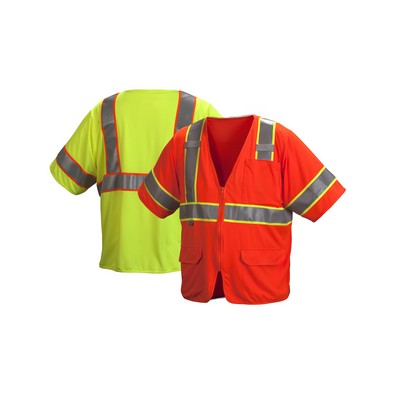 Pyramex Class 3 Hi-Vis Safety Vest