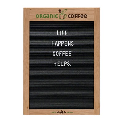 Wall Letter Board - 17"w x 24"h