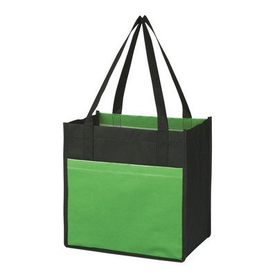 Custom Laminated Combo Shopper Tote