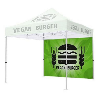 10' Tent Full Wall (Dye Sublimated Single-Sided)