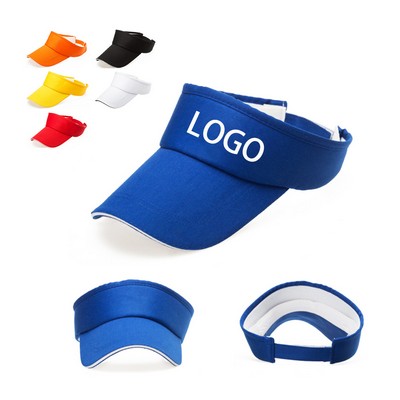 Summer Visor Cotton Cap