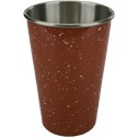 16 Oz. Red Speckled Santa Fe Stainless Steel