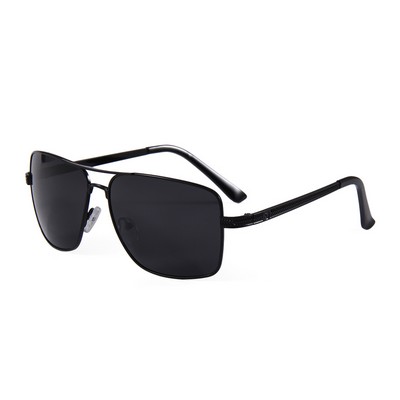 Sunglasses - Smoke Lenses - Black Frames