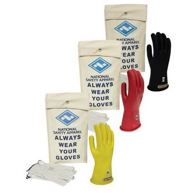 ArcGuard® Class 0 Rubber Voltage Glove Premium Kit-Red