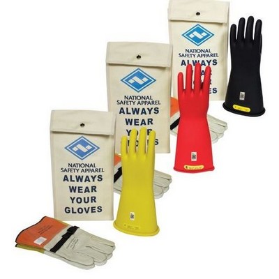 ArcGuard® Class 2 Rubber Voltage Glove Premium Kit-Red