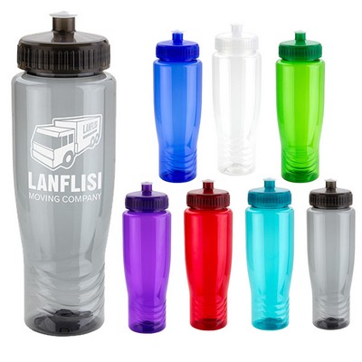 28 Oz. PET Eco-Polyclear Sport Bottle