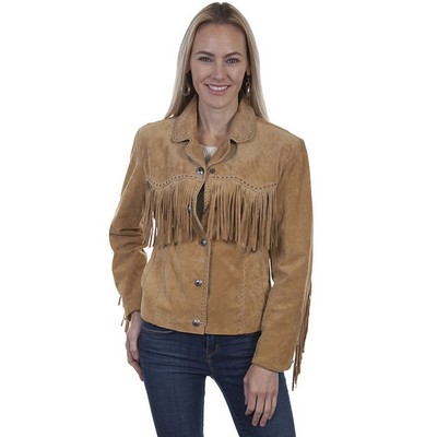 Ladies' Suede Fringe Jacket