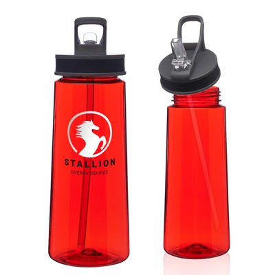 22 oz. Jog Sports Water Bottle (1 Color Imprint)