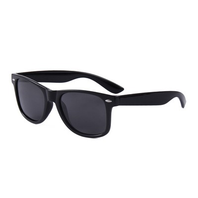 Sunglasses - Smoke Lenses - Black Frames